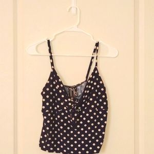 Polka Dot Crop Top
